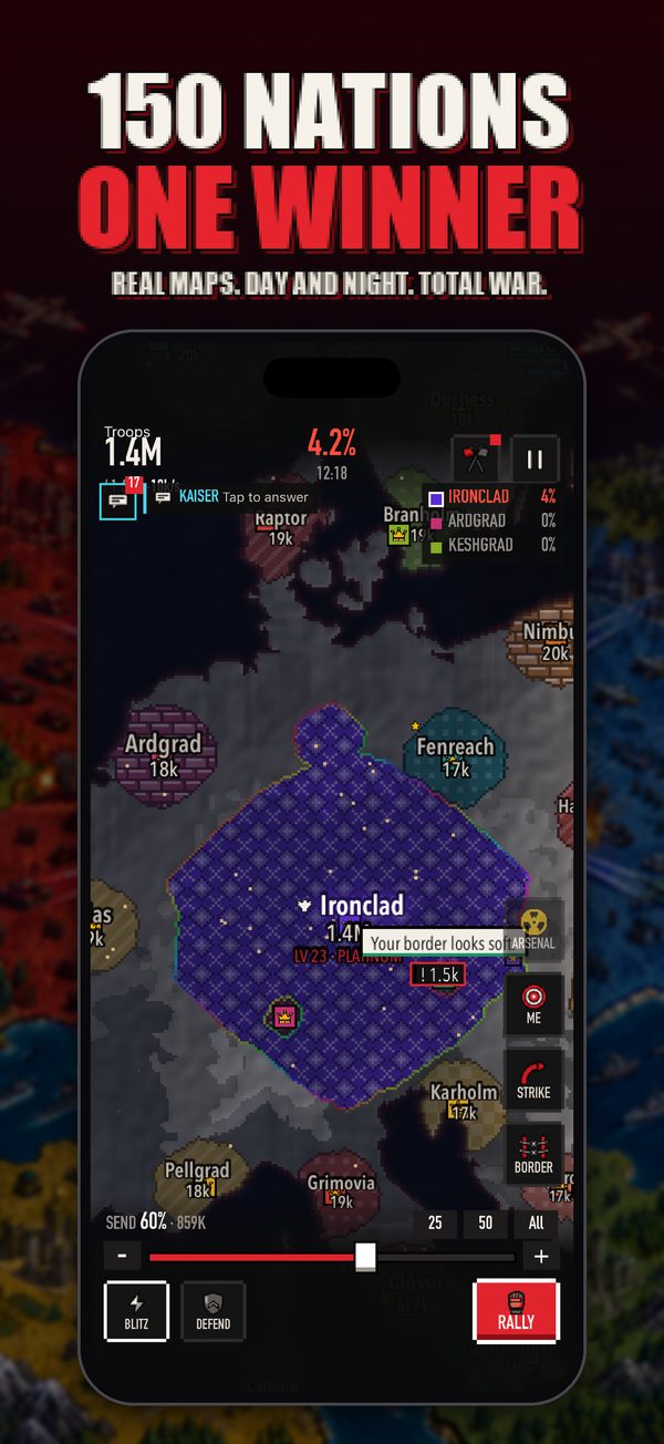 150 nations on real maps, day and night