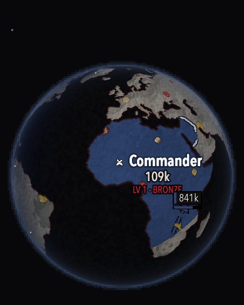 The whole world as a 3D globe of nations